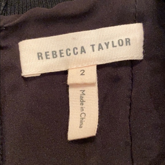 Rebecca Taylor black dress - size 2 - Picture 6 of 10